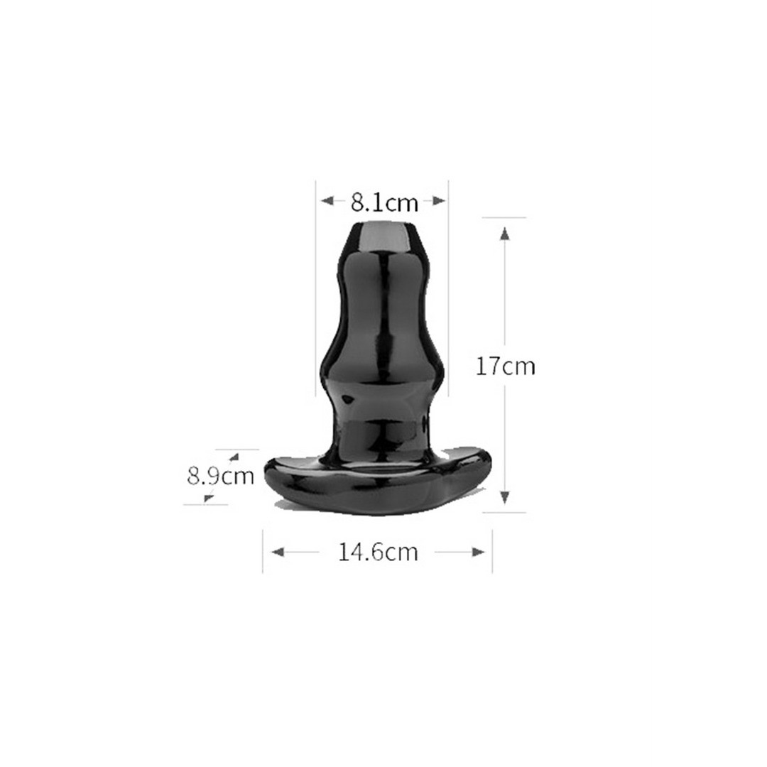 DOUBLE TUNNEL PLUG - HOLLOW BUTT PLUG - XL