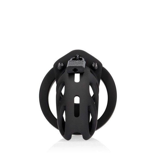 MODEL 24 - CHASTITY CAGE - 3.5&#039;&#039; / 9 CM - BLACK