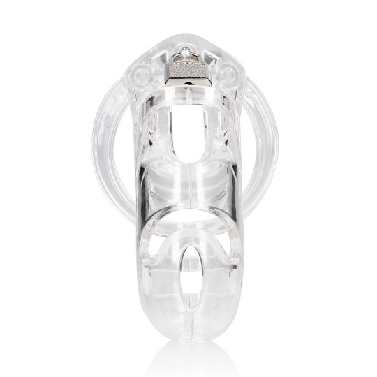 MODEL 26 - CHASTITY CAGE - 4.5&#039; / 11,5 CM - TRANSPARENT