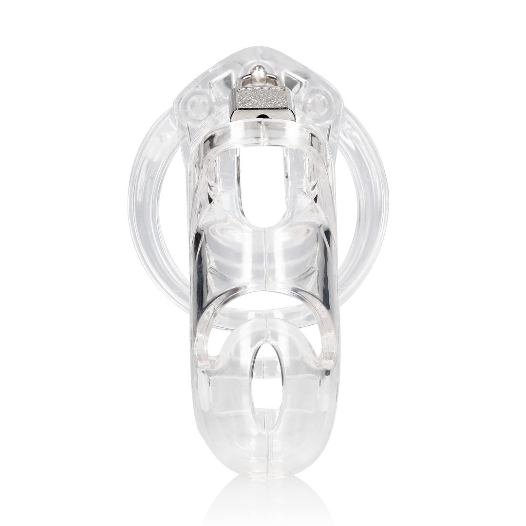 MODEL 26 - CHASTITY CAGE - 4.5&#039;&#039; / 11,5 CM - TRANSPARENT