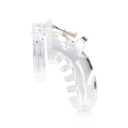 MODEL 26 - CHASTITY CAGE - 4.5&#039; / 11,5 CM - TRANSPARENT