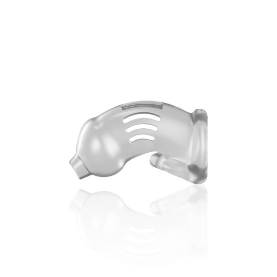 MODEL 29 - TPE CHASTITY CAGE - TRANSPARENT