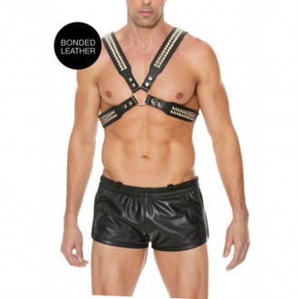 PYRAMID STUD MEN'S BODY HARNESS - ONE SIZE