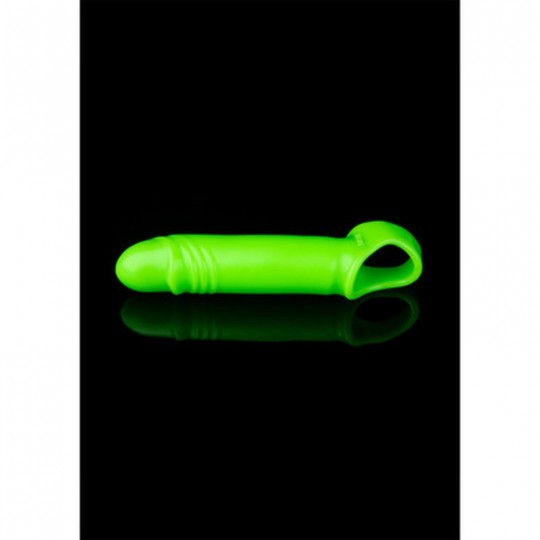 SMOOTH, STRETCHABLE PENIS SHEATH - GLOW IN THE DARK