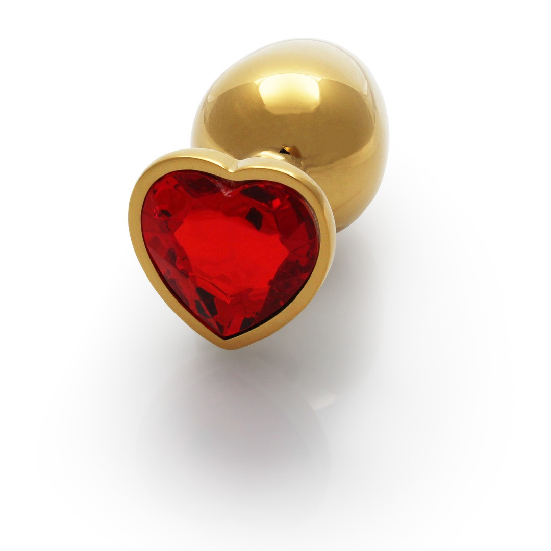 HEART GEM BUTT PLUG - LARGE