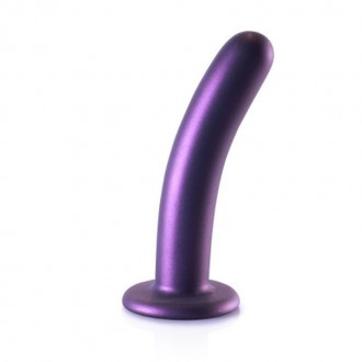 SMOOTH SILICONE G-SPOT DILDO - 6\'\' / 14,5 CM