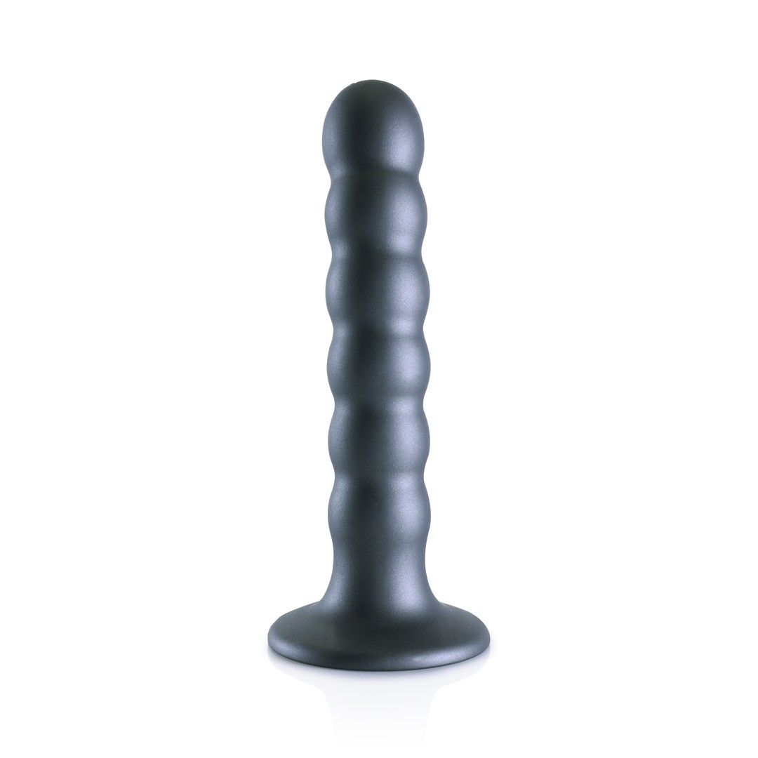 BEADED SILICONE G-SPOT DILDO - 5\&#039;\&#039; / 13 CM