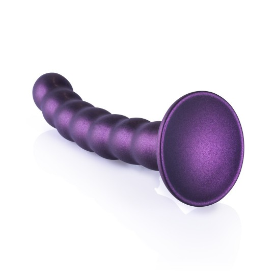 BEADED SILICONE G-SPOT DILDO - 6,5&#039; / 16,5 CM