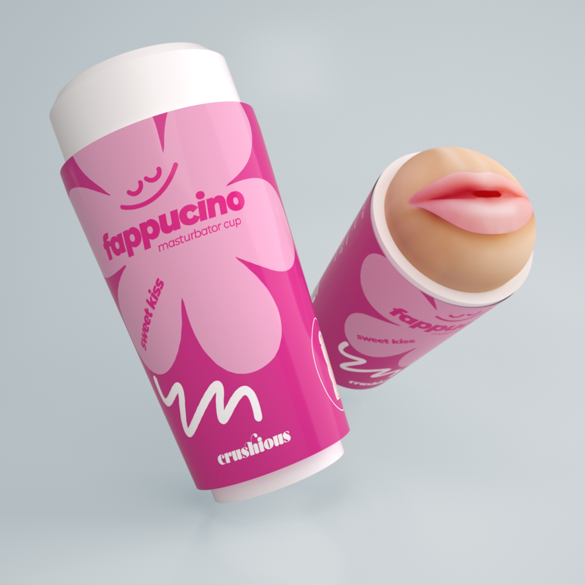 FAPPUCINO SWEET KISS MASTURBADOR ORAL PORTÁTIL CRUSHIOUS
